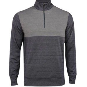 Dunning Golf Fidden ¼ Zip - Dark Charcoal/Charcoal - XL